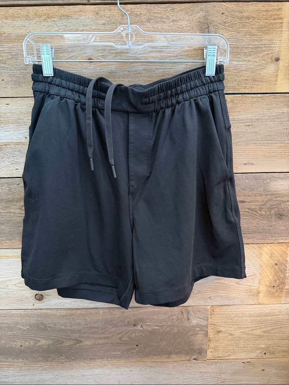 lululemon athletica Black Elastic Waist Athletic Shorts